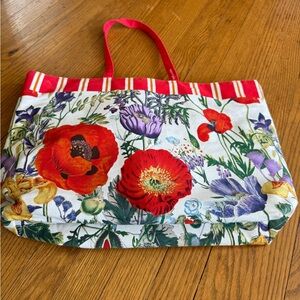 Estee Lauder floral bag